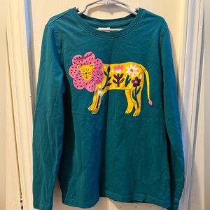 Hanna Andersson Scandi Lion Graphic Tee Shirt